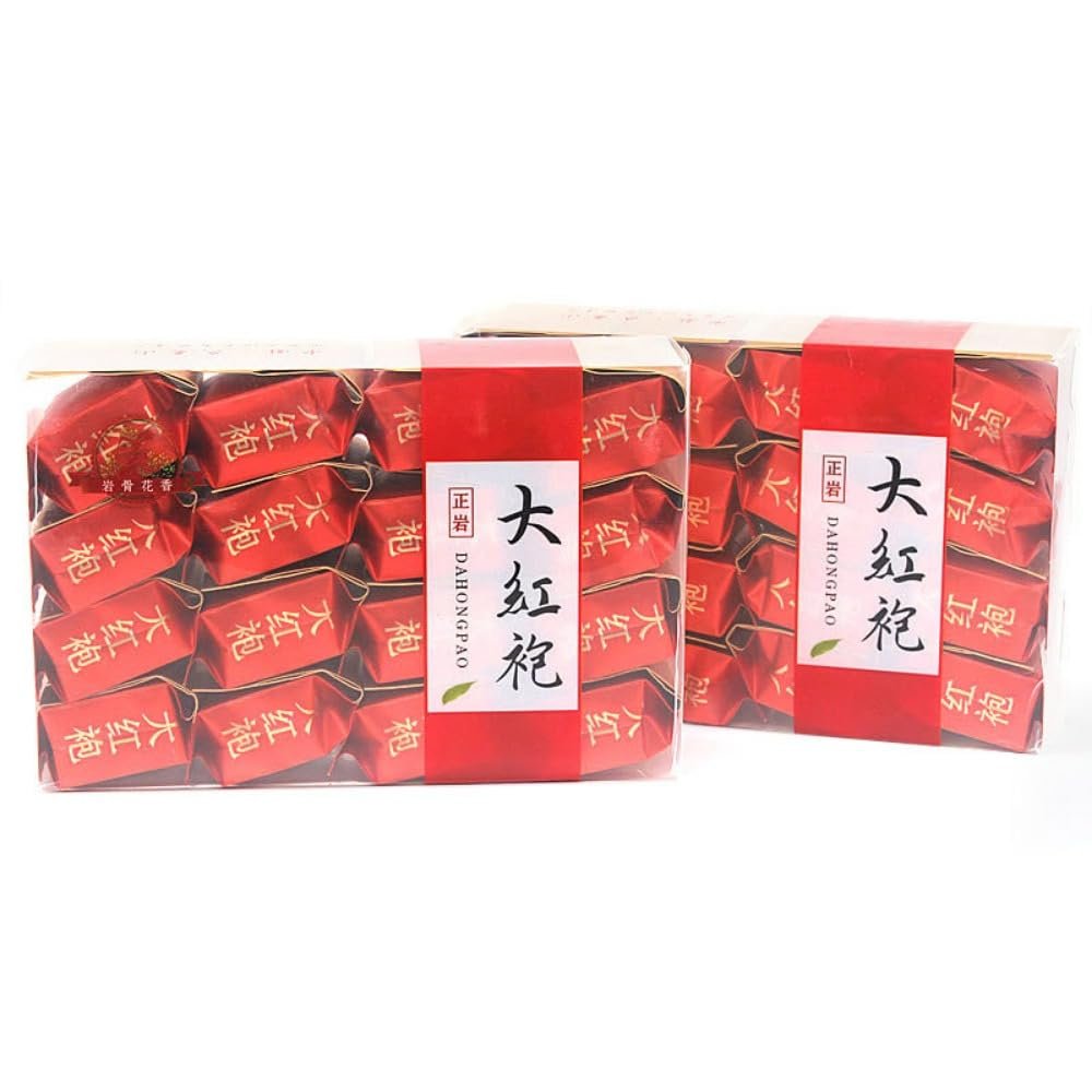 Fujian Wuyi Rock Oolong Tea-Strong Aroma Da Hong Pao- Black tea Big Red Robe 130g(16 small bags)