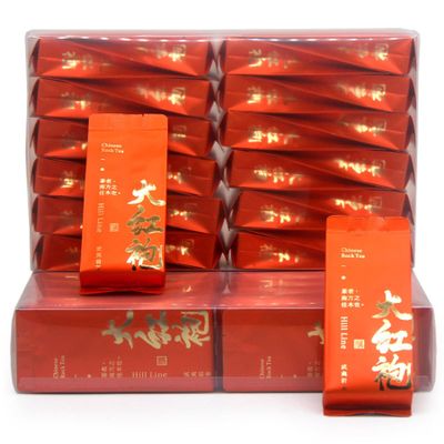 Strong Arom Big Red Robe Oolong Tea -Da-Hong Pao Chinese Famous Rock tea-200g (box of 24 sachets)