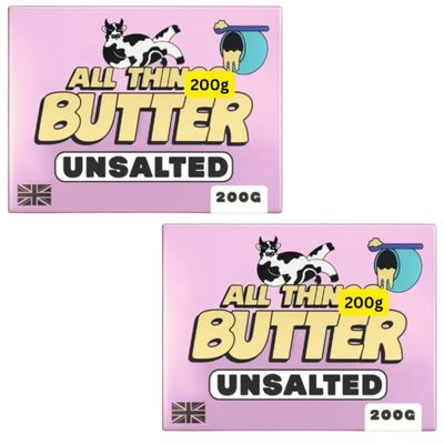 Unsalted Butter 2x200g All-thing-butter (2x200g)