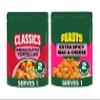 Feasts Spicy Mac & Cheese Pasta Ready Meal 250g & Classics Prosciutto Tortellini Pasta Ready Meal 250g, Vegetarian,Free From Artificial Colours,Flavours, Preservatives,2 Flavours,Pack Of 2 view 1