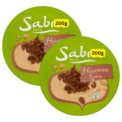 Authentic Houmous Extra with Pine Nut 200g (2x200g)