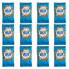 Abu Auf Fish Shaped Salted Biscuits - Baked Savoury Snack Biscuits, Lightly Salted Crunchy Treats for Kids and Family Snacking - 80g Each Pack, Box of 12