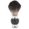 Barber Beard Shaving Brush for Men, Soft Shaving Cream Brush, Facial Hair Cleaning Brush with Ergonomic Handle, Stylish Resin and Alloy Design for Smooth Shaving Experienc