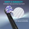 6 Pack Toothbrush Heads for Oral B iO 10 9 8 7 6 5 4 3 Series Electric Toothbrush, Replacement Head, Tooth Brush Heads, Black view 3