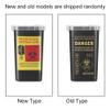 Chiyyak Plastic Disposable Blade Waste Box, Needle Container Collector for Trash Classification with Easy Carrying Portable Design, Create Safety for Enthusiasts (Black) view 2