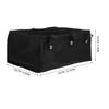 COLLBATH 2pcs Folding Walker Under Seat Bag Organizer for Seniors Storage Pouch with Multiple Compartments Black Walker Accessory Tote for Wheelchair Supplies view 2