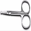 Scissors For Facial Hair Men Women Scissors Nose Scissors Stainless Steel Mustache Mustache Trimmer For Cutting Fine Hair Details Clever fashion view 2