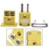 MeevrgR K-Type Thermocouple Miniature Socket and Panel Mount Connector Set, Alloy Plug and Socket for Temperature Measurement view 4