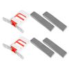Ipetboom 2sets Mini Handheld Mop Foldable for Kitchen Desktop Wet and Dry Use Cleaning Tool Replacement Pads for Countertop Table Cleaning view 1