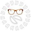 24 Pairs Glasses Nose Pads Silicone Anti-Slip Eyeglass Nose Pads Comfort Soft Cushion Stick On Nose Pads for Glasses Eyeglass Adhesive Nosepads Replacement for Sunglasses Eye Wear