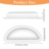 24 Pairs Glasses Nose Pads Silicone Anti-Slip Eyeglass Nose Pads Comfort Soft Cushion Stick On Nose Pads for Glasses Eyeglass Adhesive Nosepads Replacement for Sunglasses Eye Wear view 2