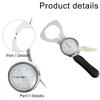 CashMuch Skinfold Body Fat Caliper Measurement Tool with Constant Pressure for BMI, Bodybuilders, Athletes and Fitness Enthusiasts view 3