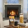 Everly Grace Cozy Winter Gourmet Set, Organic Spiced Black Tea and Almond Caramel Popcorn Duo, Warming Winter Flavours, Christmas and Advent Food Gift Bundle, Handcrafted Loose Leaf Tea and Maize view 2