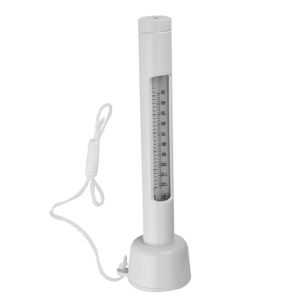 FreshCart Basics Floating Water Thermometer Premium Shatter Resistant Waterproof Sturdy Measure Easily for Swimming Pool Spas Fish Tank Aquarium Outdoor Indoor