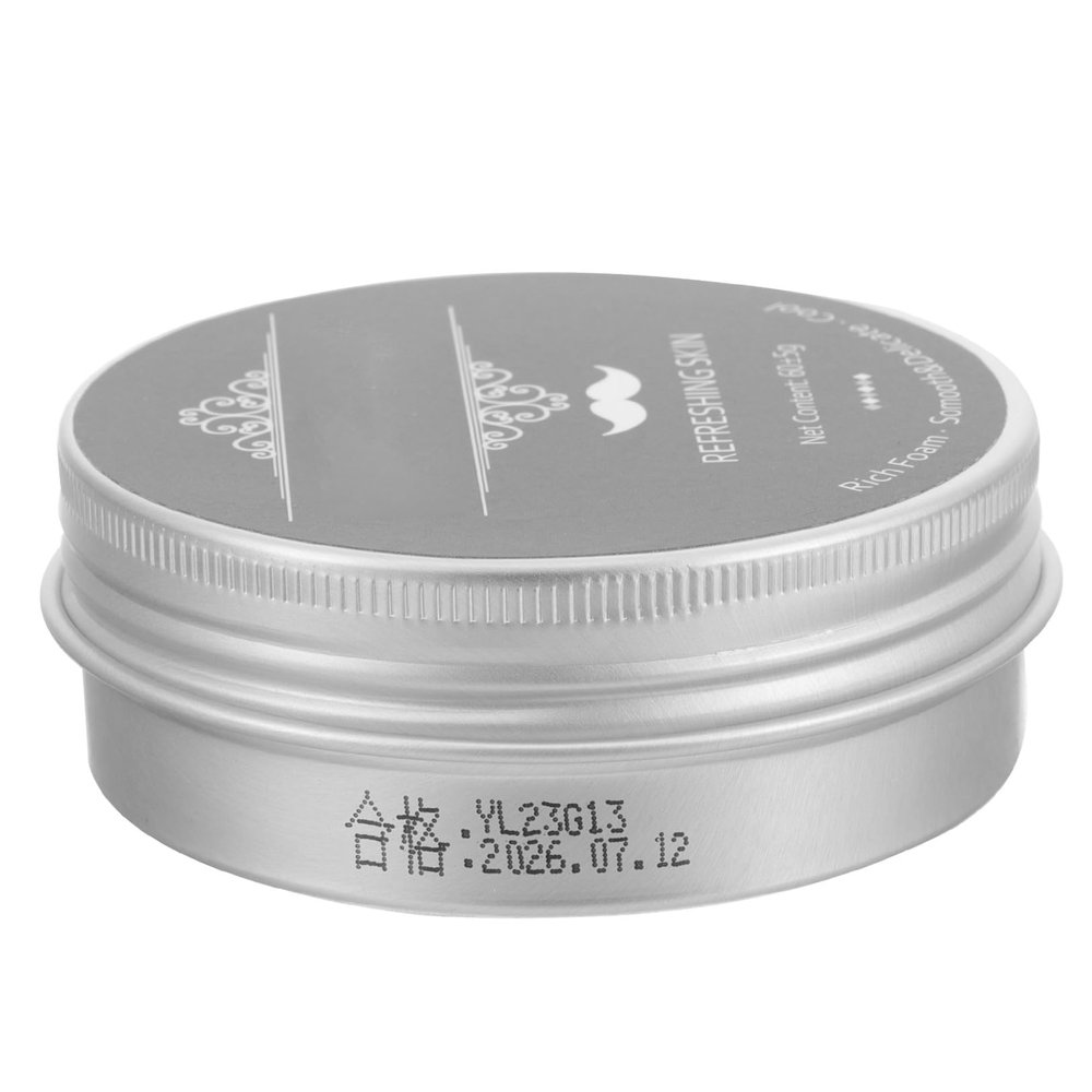 LOLIPPYY Peppermint Shaving Soap for Men Beard with Essential Oil, Safe and Delicate Workmanship, Portable Bar for Travel Use, Smooth Wet Shave Experience