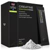 Fraction One Creatine Monohydrate Sachets - Lab Verified, UK 3rd Party Tested, 7g advanced formula, 5g micronised Creatine With 2g BCAAs per Serving, Unflavoured Powder for performance, 30 days supply view 1
