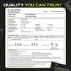 Fraction One Creatine Monohydrate Sachets - Lab Verified, UK 3rd Party Tested, 7g advanced formula, 5g micronised Creatine With 2g BCAAs per Serving, Unflavoured Powder for performance, 30 days supply view 2