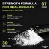 Fraction One Creatine Monohydrate Sachets - Lab Verified, UK 3rd Party Tested, 7g advanced formula, 5g micronised Creatine With 2g BCAAs per Serving, Unflavoured Powder for performance, 30 days supply view 3