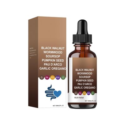Black Walnut Wormwood Drops -Natural Energy Supports VitalityDigestive SupportFor Men And Women2 Fl Oz,1pcs