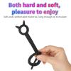 3 Sizes of Men's Horse Eye Rod Set, Bamboo-Joint Design with Pull Tab at The Head-UKLM01 (Black Medium) view 3