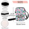 JXGZSO Asthma inhaler Bag It Ain't Easy Being Wheezy Organization Bag Respiratory Therapist Gifts, It Ain't Easy Being Wheezy Crossbody Bag, 23cm x 5cm x 17cm (9.05 x 1.97 x 6.8 inches) view 2
