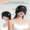 100% Blackout Eye Mask for Sleeping - Sleep Mask with Warm and Cool Dual Sensing - Ultra Soft Sleep Masks - Gifts for Women and Men view 3