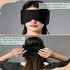 100% Blackout Eye Mask for Sleeping - Sleep Mask with Warm and Cool Dual Sensing - Ultra Soft Sleep Masks - Gifts for Women and Men view 4