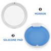 BAZEITFLOW Brace Retainer Case Cute Storage Box for Aligner Retainer Mirror Dustproof Travel Holder for Braces Teeth view 3