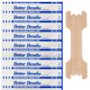 100 Pcs Nasal Strips, Anti Snoring Nasal Strips, Better Breath Nose Strip for Improve Sleep Quality Relieves Congestion (Skin Colour, 66mm x 19mm) view 1