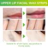 30PCS 2 In 1 Wax Strips For Face Hair Removal,15 Dual Sides Face Wax Strips,Facial Hair Remover For Women,Containing Olive Oil,Quick Smoothness,Suitable For Eyebrow/Upper Lip/Legs/Underarms/Bikini view 2
