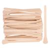 BIUDECO 100pcs Double Head Wooden Hair Removal Wax Sticks Applicator for Nose Eyebrow and Lip Waxing view 1
