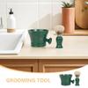 Cabilock Shaving Soap Bowl and Beard Grooming Brush for Men Shaving Mug Grooming Kit for Salon Use view 3