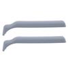 TOVINANNA 2pcs Toilet Chair Armrest Pads Replacement Comfortable Armrest Cushions for Elderly Adults Pipe Compatible view 1