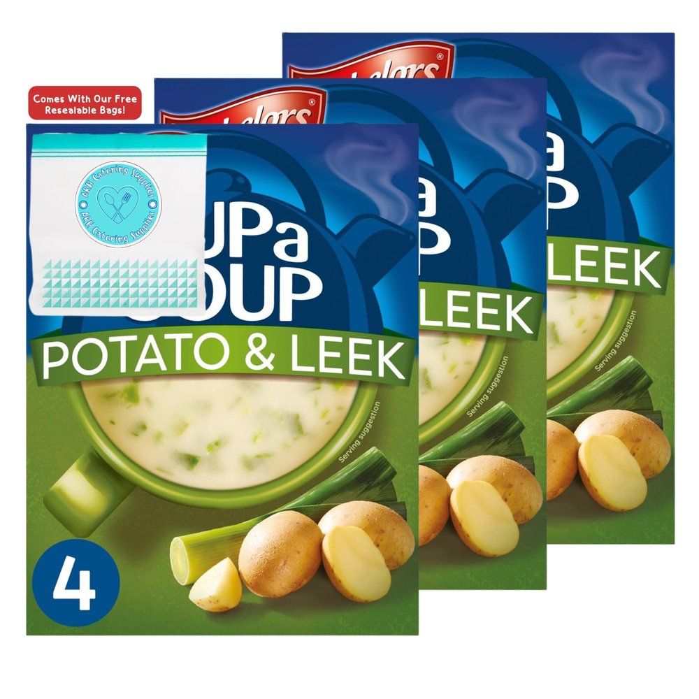 Potato & Leek Cup a Soup - (4 Sachets) 107g x3