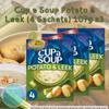 Potato & Leek Cup a Soup - (4 Sachets) 107g x3 view 2