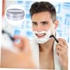 FONDOTIN Men's Shaving Soap for Face with Soothing and Moisturizing Properties Green Aluminum Soap for Cleaning Face and Hair for Daily Use view 4