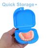 SOIMISS 10pcs Portable Denture Storage Case Retainer Holder Boxes for Braces False Teeth and Mouth Guards Dental Container for Travel and Hygiene Maintenance view 3