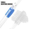 HAPINARY 8pcs Denture Toothbrush for Elderly Soft Bristle Retainer Brush Double Sided Cleaning Toothbrush for Implant Care Gentle Gums Comfortable to Hold for Seniors Professional Denture view 3