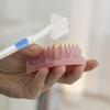 HAPINARY 8pcs Denture Toothbrush for Elderly Soft Bristle Retainer Brush Double Sided Cleaning Toothbrush for Implant Care Gentle Gums Comfortable to Hold for Seniors Professional Denture view 4