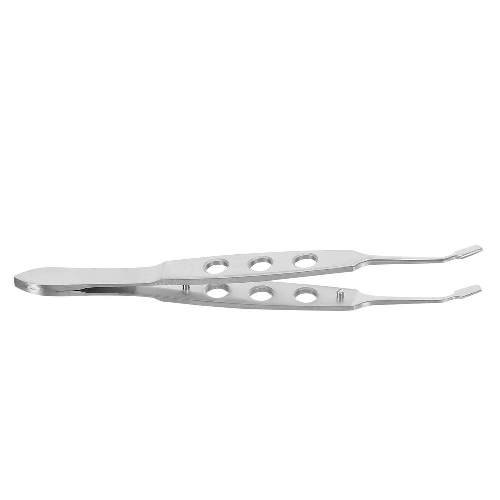 Cabilock Meibomian Glands Forceps Eyelid Gland Blockage Tweezers Stainless Steel 3-Hole Eyelid Clamp Tool for Eye Stye Treatment and Dry Eye Care