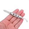Cabilock Meibomian Glands Forceps Eyelid Gland Blockage Tweezers Stainless Steel 3-Hole Eyelid Clamp Tool for Eye Stye Treatment and Dry Eye Care view 4