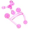 IMUSINICE 2Pcs Handheld Back Knobber Massage Tool Set, Mini Portable Pink Frog-Shaped Four-Ball Body Massagers for Neck, Shoulder, and Fatigue Relief view 1