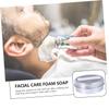 ABOOFAN Men Facial Shaving Soap 60g Moisturizing and Repairing Aluminum Soap for Shaving and Facial Cleaning Green Colour for Gentle Skin Care view 3