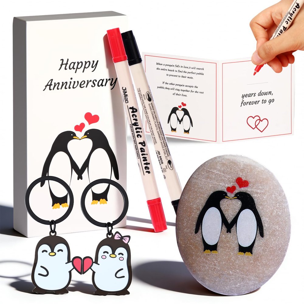 Penguin Valentine Gifts (All Anniversary Years)
