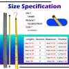 Insulated Extendable Measuring Stick - Height Adjustable Bar Tool with Carry Bag, Ideal for Substation and Telescopic Tower Sizes, Options 6/8/10/12/15/18 view 2