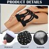 10 PCS Kinesiology Knee Tape, Breathable & Waterproof Knee Support Tape Strips Latex-Free Elastic Athletic Stickers for Knee Comfort, Stability & Muscle Support Patches view 3