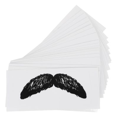 ARTSEWPLY 20Pcs Nose Depilation Wax Stickers with Beard Protective Styling Patch, Hair Removal and Beard Shaping Set for Adult Nose Hair Care