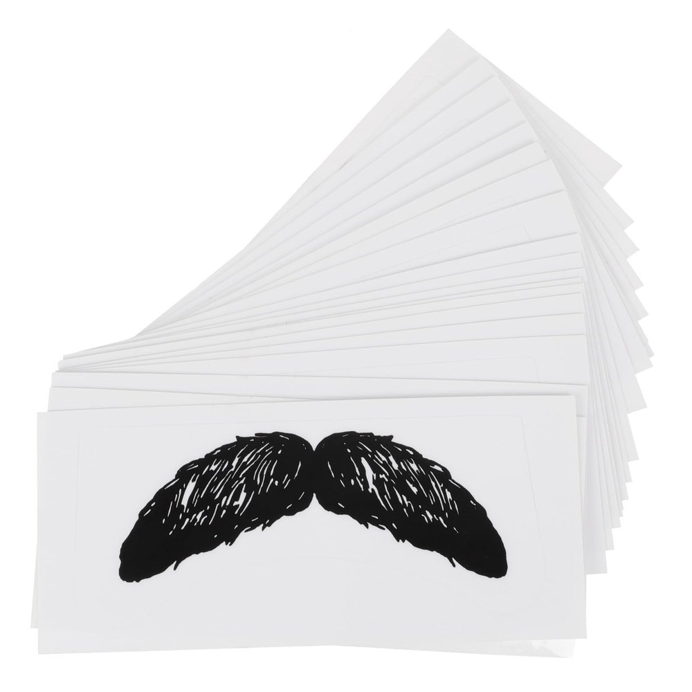 ARTSEWPLY 20Pcs Nose Depilation Wax Stickers with Beard Protective Styling Patch, Hair Removal and Beard Shaping Set for Adult Nose Hair Care