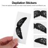 ARTSEWPLY 20Pcs Nose Depilation Wax Stickers with Beard Protective Styling Patch, Hair Removal and Beard Shaping Set for Adult Nose Hair Care view 2
