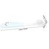 OKUMEYR Manual Kids Toothbrush for Ages 2-12 with Supple Bristles and Comfortable Grip, Safe White Practical Toothbrush with Storage Bucket, for Children's Daily Dental Care view 2